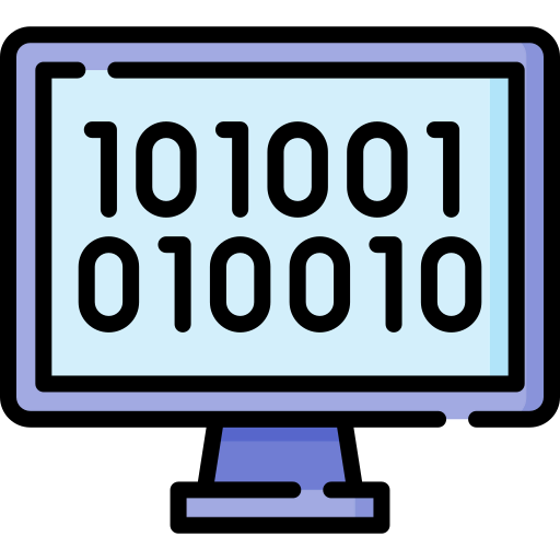 Binary code icon
