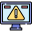 Warning sign icon 64x64