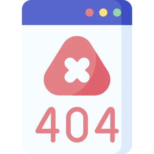 404 error icon