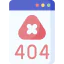 404 error biểu tượng 64x64
