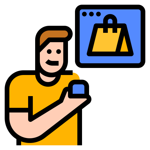 Consumer behavior icon