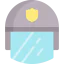 Police helmet icon 64x64
