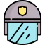 Police helmet icon 64x64