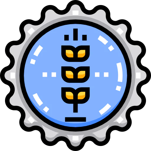 Bottle cap icon