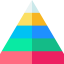 Pyramid chart Ikona 64x64