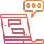 Chat bubbles icon 64x64