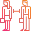 Social distancing Symbol 64x64