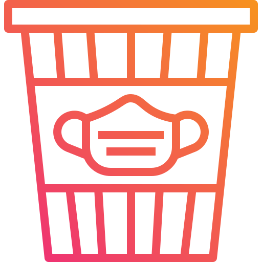 Trash bin icon