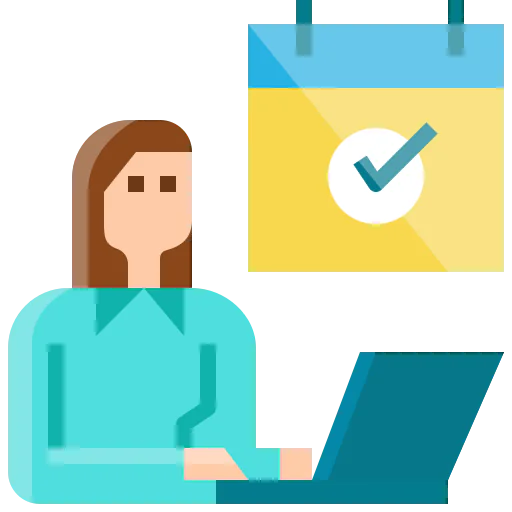 Work schedule icon