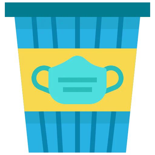 Trash bin icon