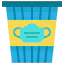 Trash bin Ikona 64x64