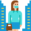 Business woman icon 64x64