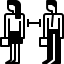 Social distancing Symbol 64x64