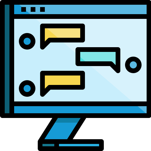 Chat bubble icon