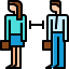 Social distancing Symbol 64x64