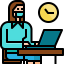 Work time ícone 64x64
