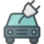 Electric car icon 64x64