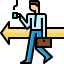 Go to work icon 64x64