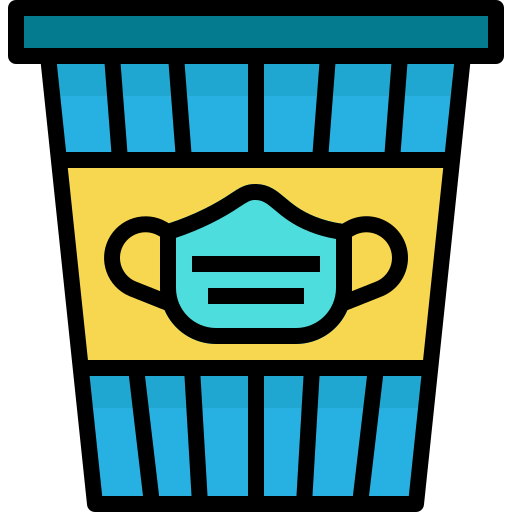 Trash bin icon