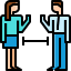 Social distancing Symbol 64x64