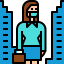 Business woman icon 64x64