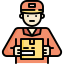 Delivery man icon 64x64
