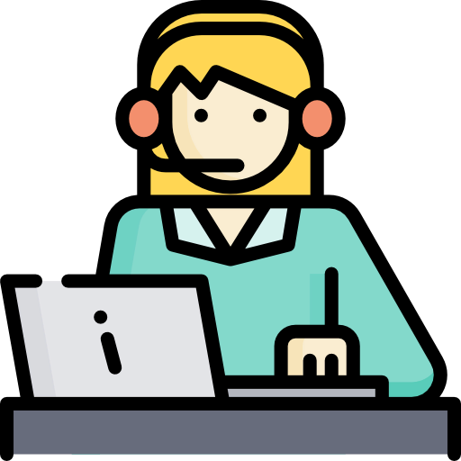 Telemarketer icon