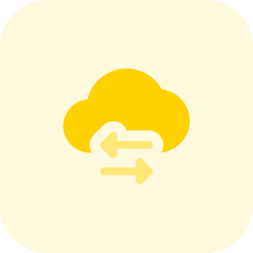 Data transfer icon
