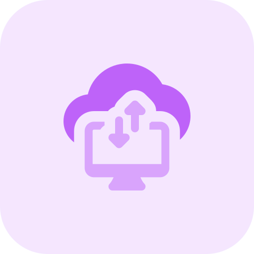 Cloud storage icon