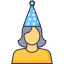 Birthday girl icon 64x64