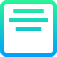 Align center icon 64x64