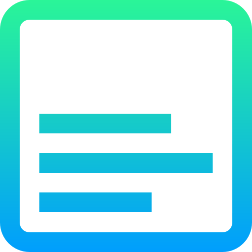 Align left icon