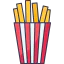 French fries icon 64x64