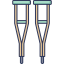 Crutches icon 64x64