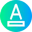 Text icon 64x64