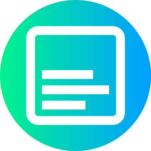 Align left icon