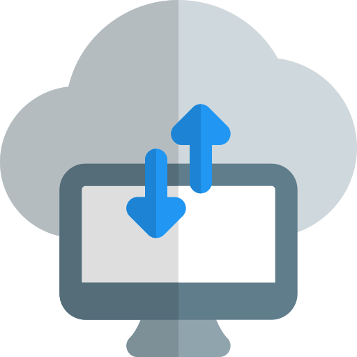 Cloud storage icon