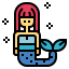 Mermaid icon 64x64