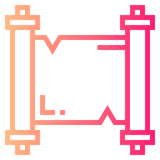 Paper scroll icon