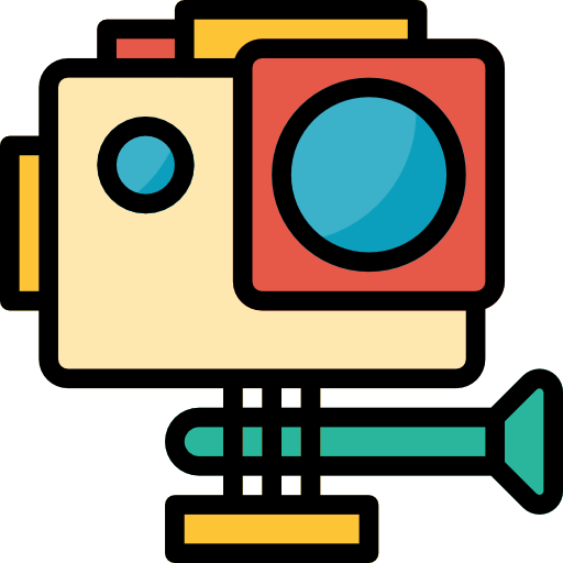 Action camera icon