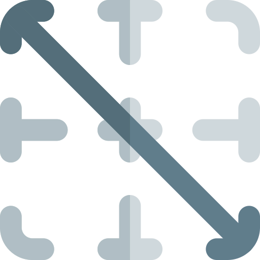 Diagonal icon