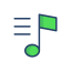 Music notes icon 64x64
