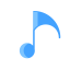 Music notes icon 64x64