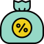 Money bag icon 64x64