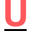 Подчеркнуть иконка 64x64