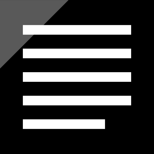 Left alignment icon