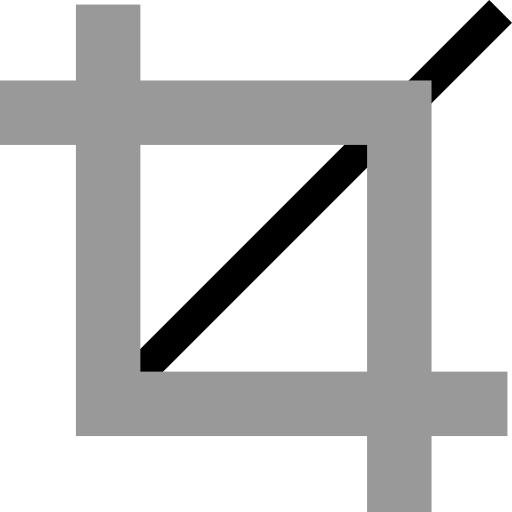 Cropping icon