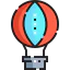 Hot air balloon icon 64x64