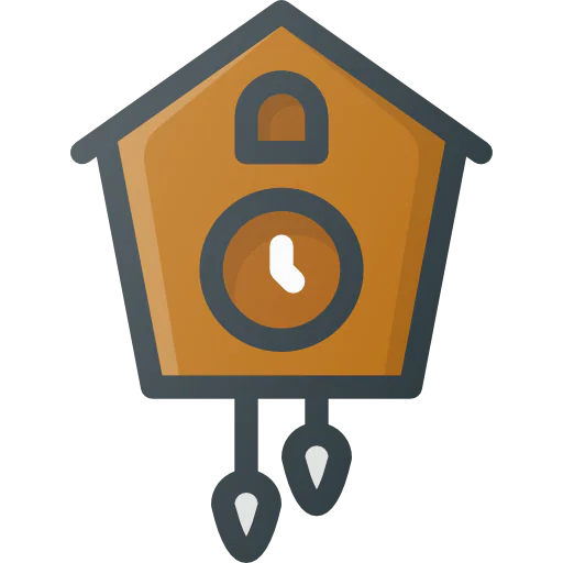 Cuckoo clock icon