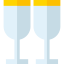 Champagne glass icon 64x64